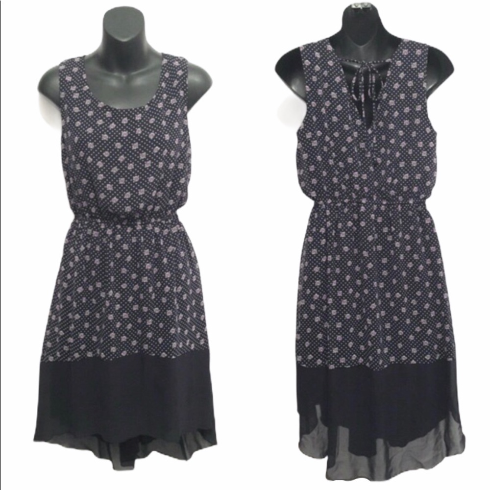 Black Floral Dress